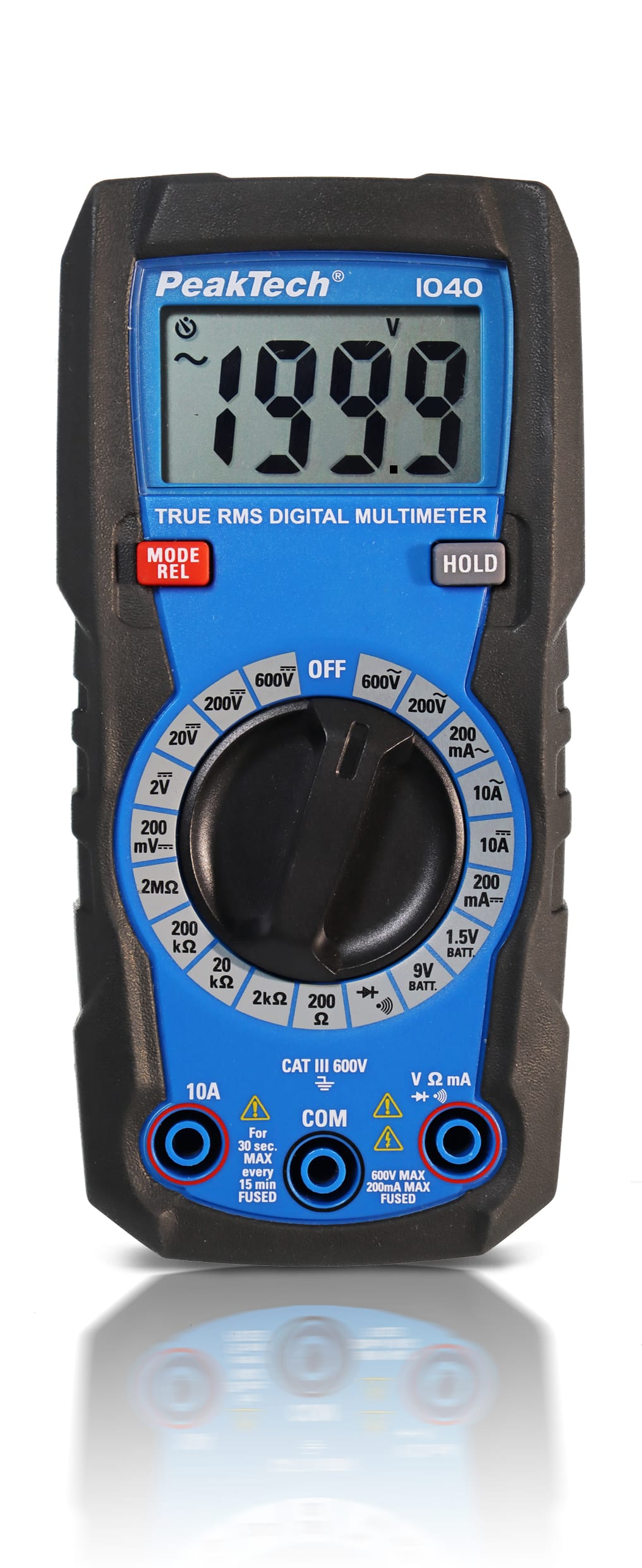 PeakTech® P 1040 TrueRMS Digital Multimeter 2000 Counts