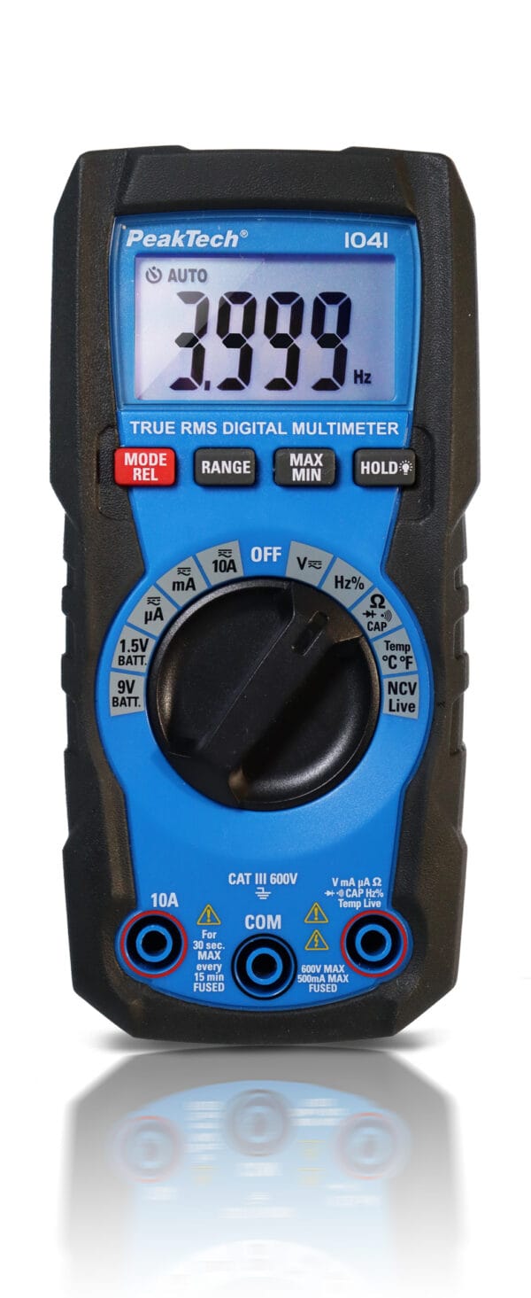 PeakTech® P 1041 TrueRMS Digital Multimeter 4000 Counts