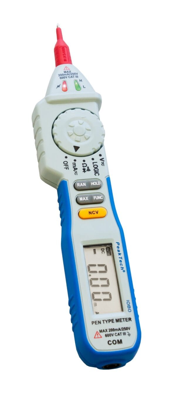 PeakTech® P 1080 600V AC / DC pen- type multimeter ~ 2000 digit LCD - Image 2