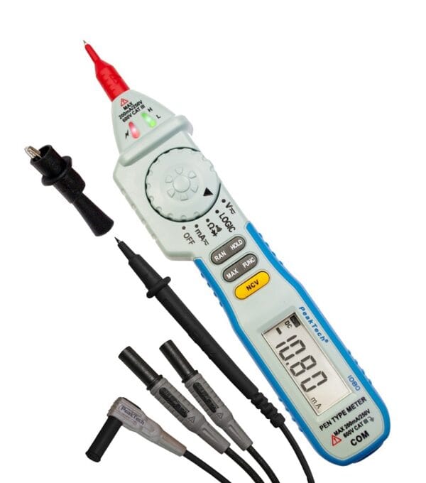 PeakTech® P 1080 600V AC / DC pen- type multimeter ~ 2000 digit LCD - Image 4