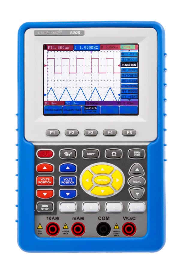 PeakTech® P 1205 20 MHz / 2 CH, 100 MS / s handheld oscilloscope - Image 3