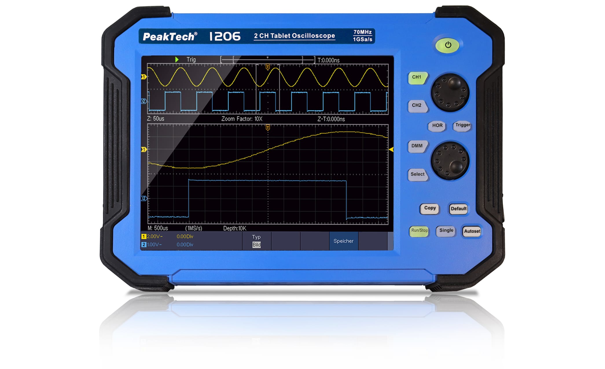 PeakTech® P 1206 70 MHz / 2 CH