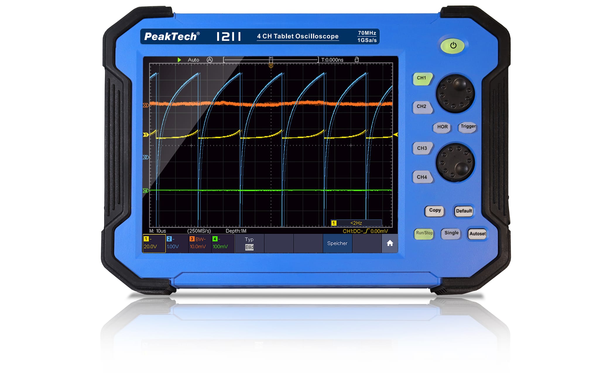 PeakTech® P 1211 70 MHz / 4 CH