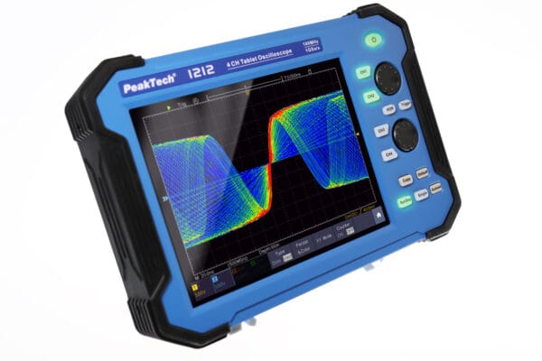 PeakTech® P 1212 100 MHz / 4 CH, 1 GS/s tablet Oscilloscope - Image 6