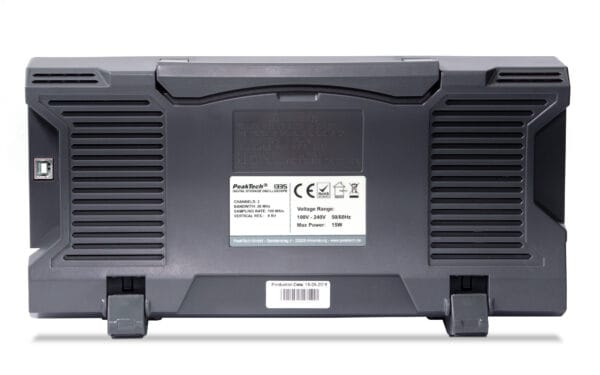 PeakTech® P 1335 20 MHz/2 CH, 100 MS/s digital storage oscilloscope - Image 3