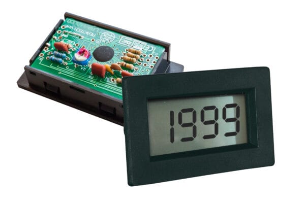 PeakTech® LDP-135 Volt & ammeter, LCD display 13mm hight of digits - Image 3