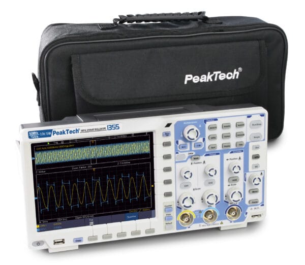 1 GS / s touchscreen oscilloscope