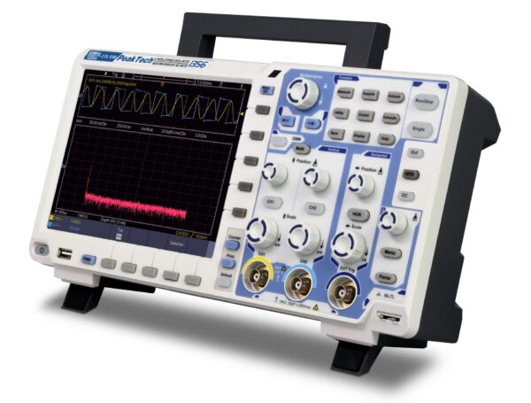 peaktech® p 1356 60 mhz / 2 ch, 1 gs/s touchscreen oscilloscope