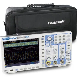 PeakTech® P 1363 300 MHz / 2 CH, 2.5 GS/s touchscreen oscilloscope - Image 4