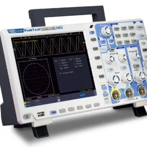 2.5 GS/s touchscreen oscilloscope