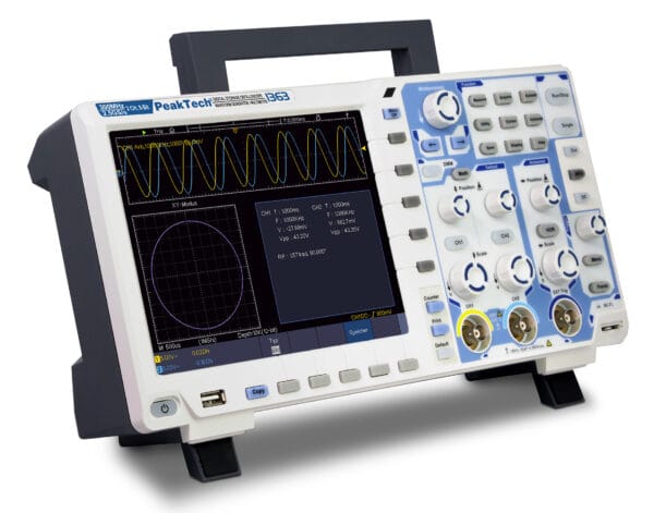 2.5 GS/s touchscreen oscilloscope