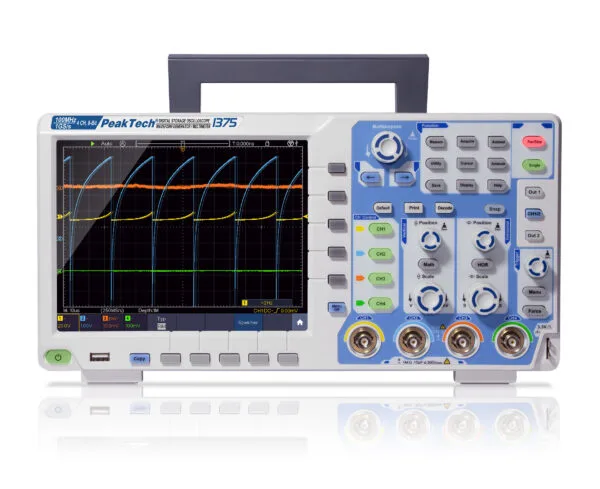 1 GS/s touchscreen oscilloscope