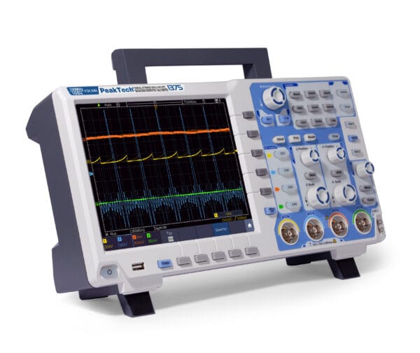 PeakTech® P 1375 100 MHz / 4 CH, 1 GS/s touchscreen oscilloscope - Image 3