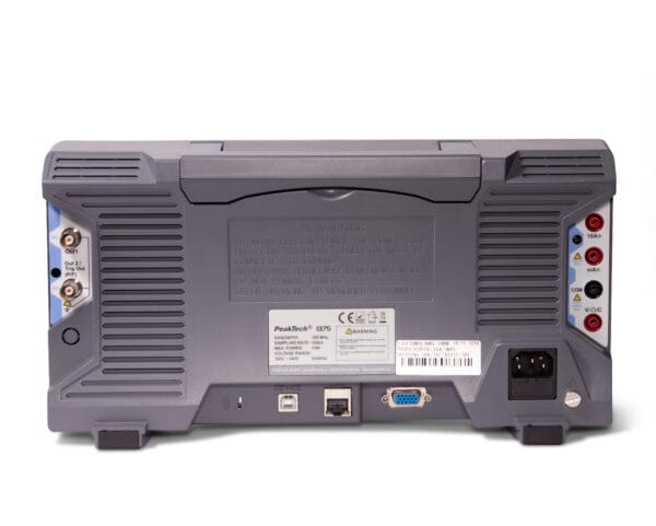 PeakTech® P 1375 100 MHz / 4 CH, 1 GS/s touchscreen oscilloscope - Image 6