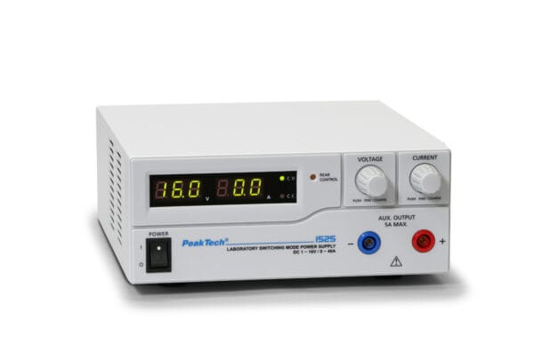 PeakTech® P 1525 Laboratory power supply DC 1 - 16 V / 0 - 40 A - Image 3