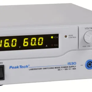 PeakTech® P 1530 Laboratory power supply DC 1 - 16 V / 0 - 60 A - Image 3