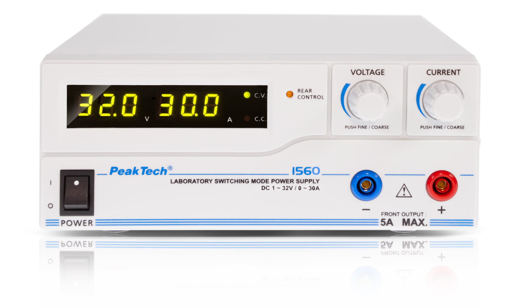 PeakTech® P 1560 Laboratory power supply DC 1 - 32 V / 0 - 30 A