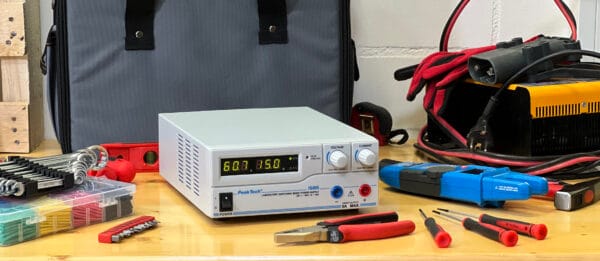 PeakTech® P 1585 Laboratory power supply DC 1 - 60V / 0 - 15A & USB - Image 6