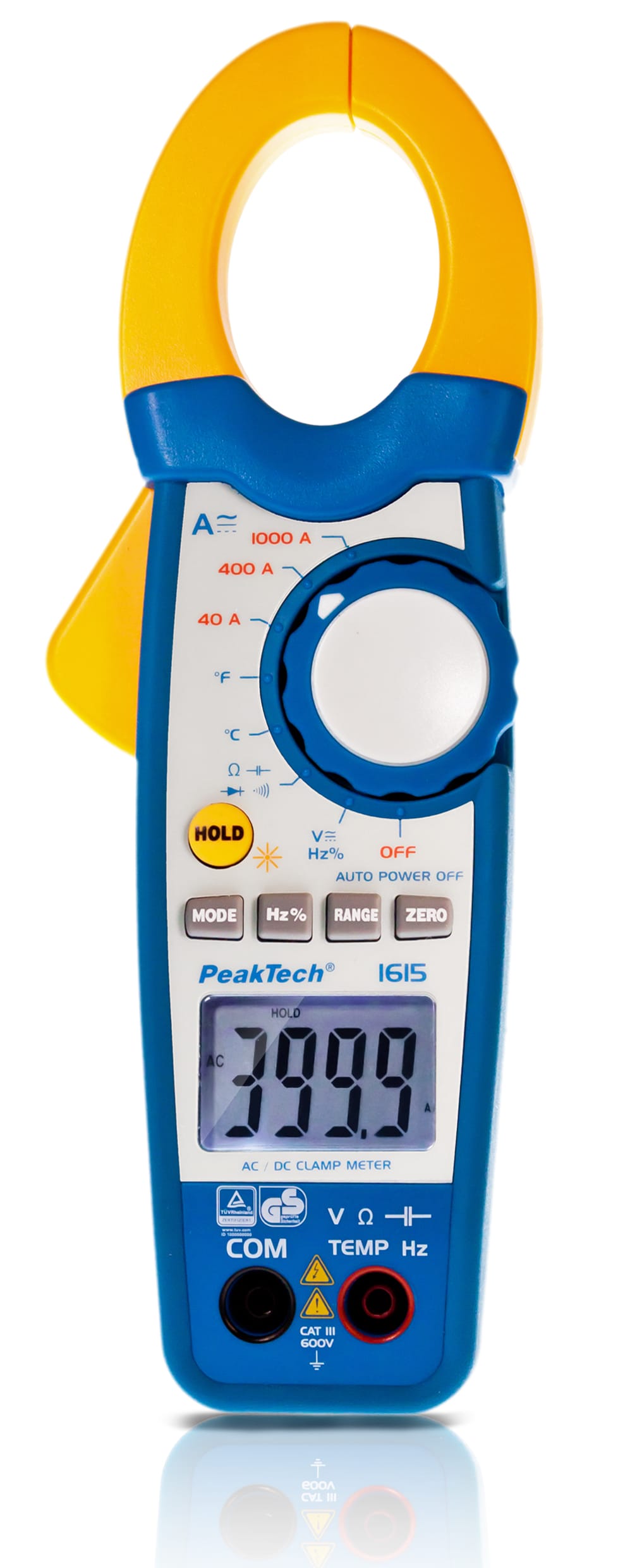 PeakTech® P 1615 Clamp meter 4