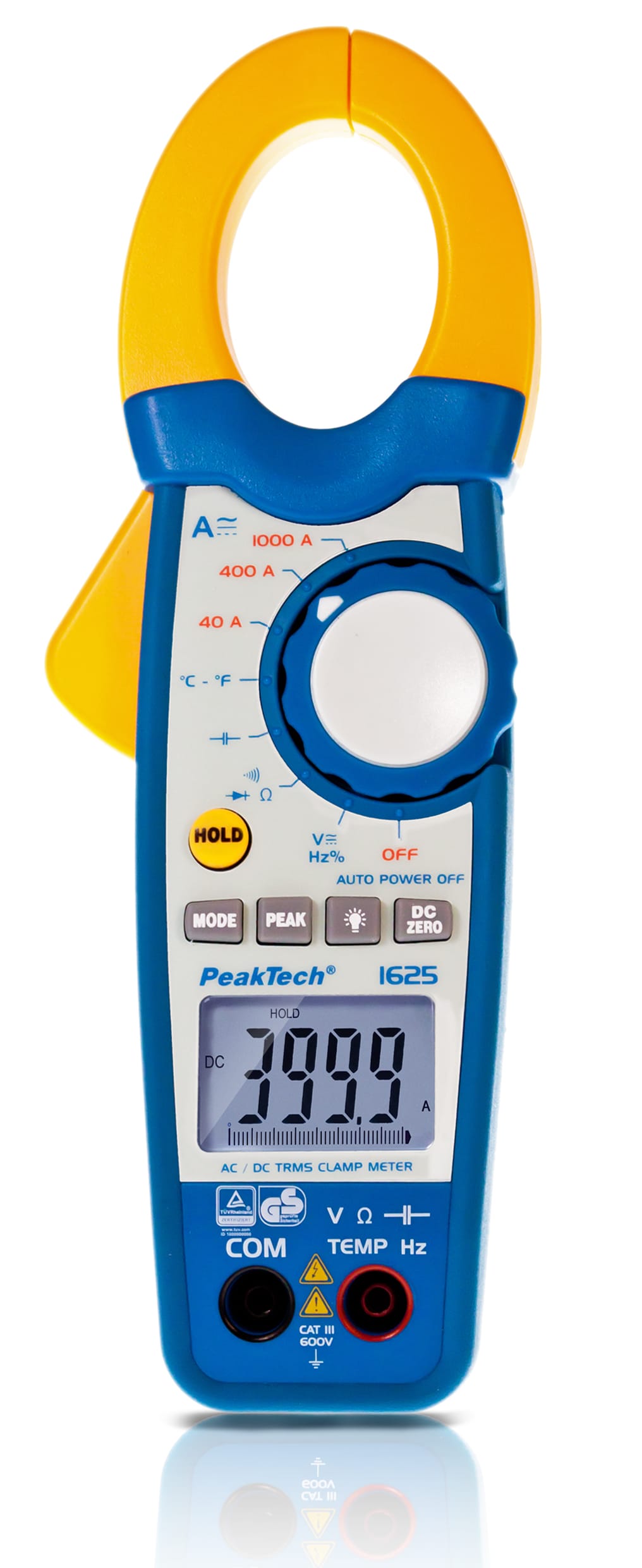 PeakTech® P 1625 TrueRMS clamp meter 4