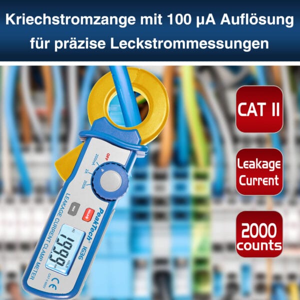 PeakTech® P 1636 Leakage current clamp with a resolution of 100 µA - Image 4