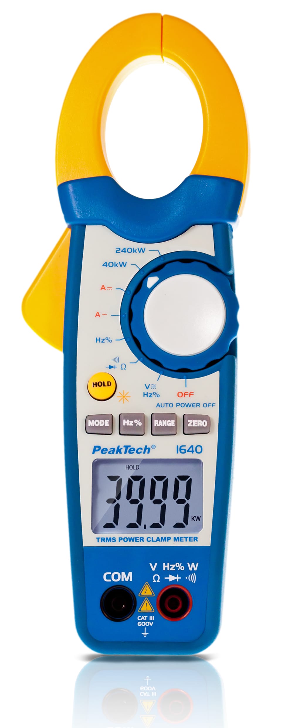 PeakTech® P 1640 TrueRMS power current clamp 1000 A AC/DC