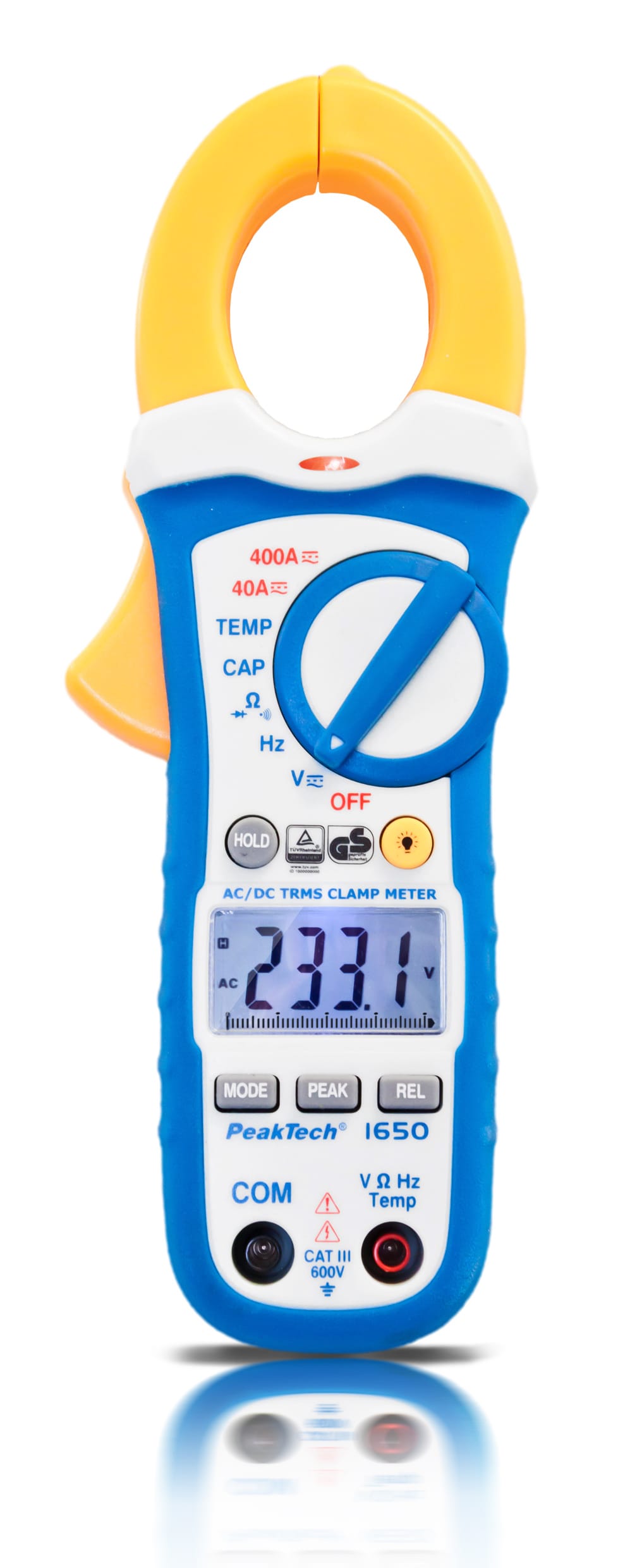 PeakTech® P 1650 TrueRMS clamp meter 4