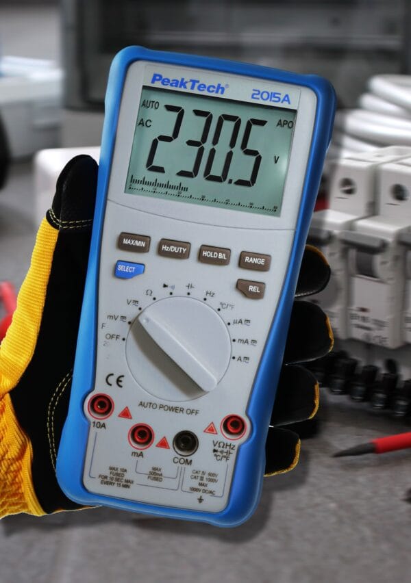 PeakTech® P 2015 A True RMS 1000 V digital multimeter 4000 Counts - Image 3