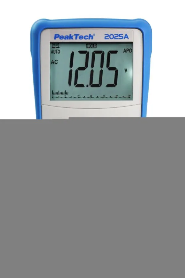 PeakTech® P 2025 A True RMS digital multimeter ~ 6.000 Counts ~ 1000V AC/DC ~ 10A AC/DC ~ USB - Image 3