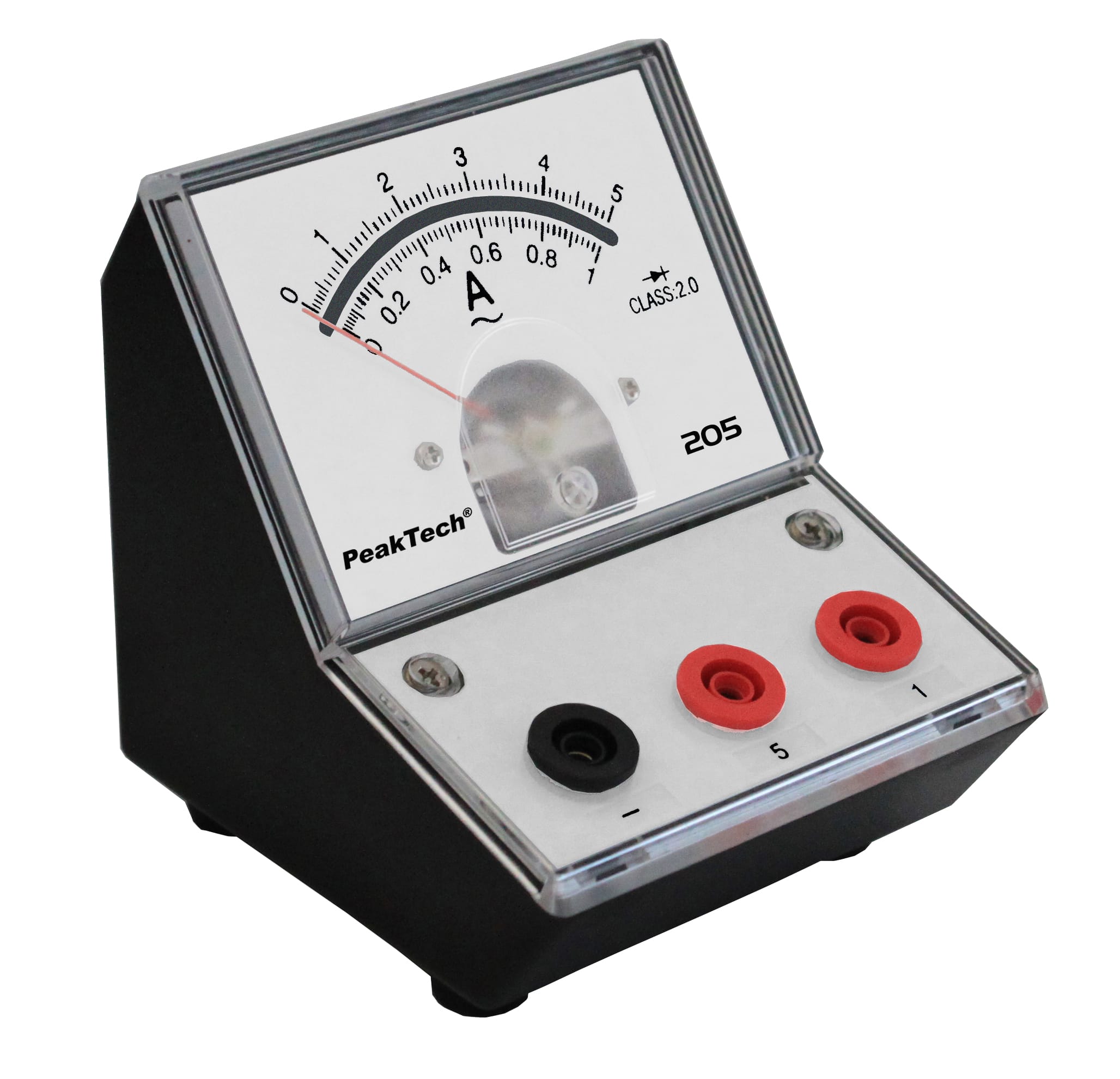 PeakTech® P 205-09 Analog amperemeter - 0 ... 1A/5A AC