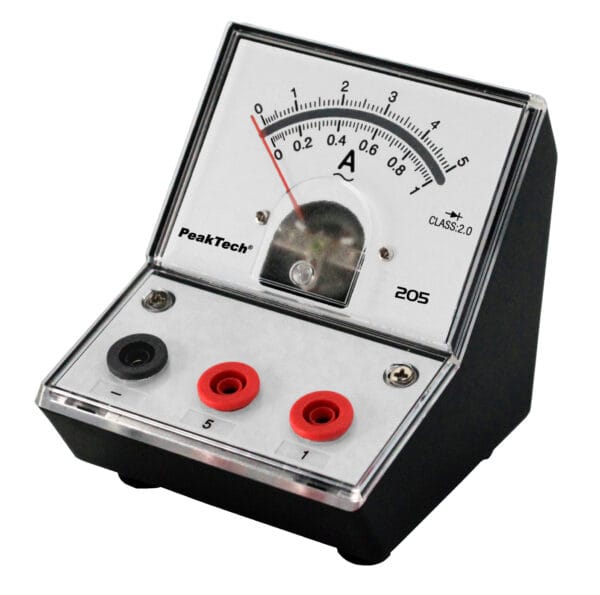 PeakTech® P 205-09 Analog amperemeter - 0 ... 1A/5A AC - Image 2