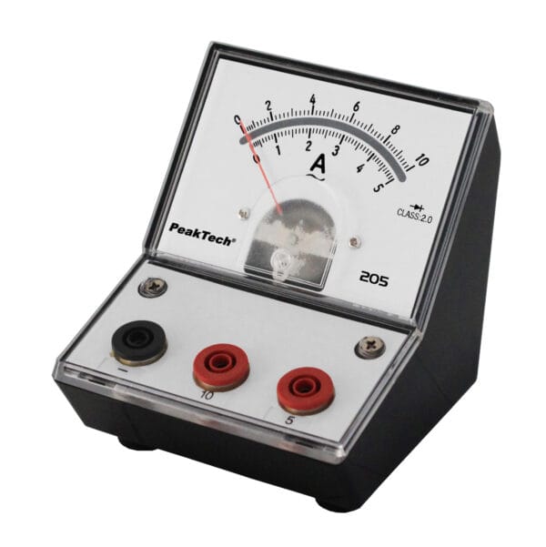 PeakTech® P 205-10 Analog amperemeter - 0 ... 5A/10A AC - Image 2