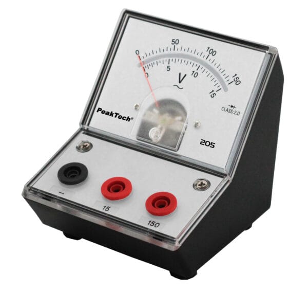 PeakTech® P 205-11 Analog voltmeter - 0 ... 15V/150V AC - Image 2