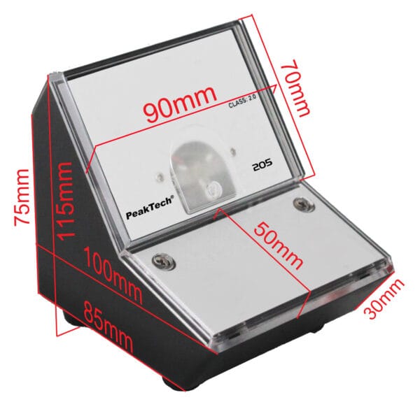 PeakTech® P 205-03 Analog amperemeter - 0 ... 1mA DC - Image 2