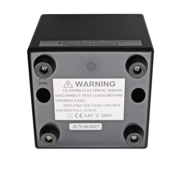 PeakTech® P 205-03 Analog amperemeter - 0 ... 1mA DC - Image 4