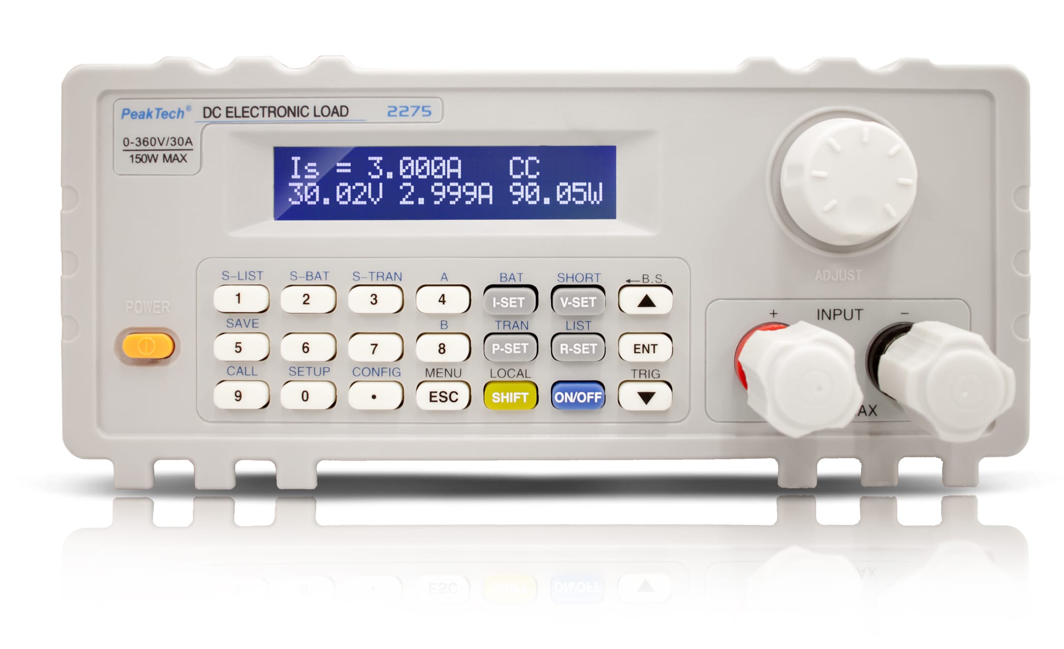 PeakTech® P 2275 DC electronic load with USB