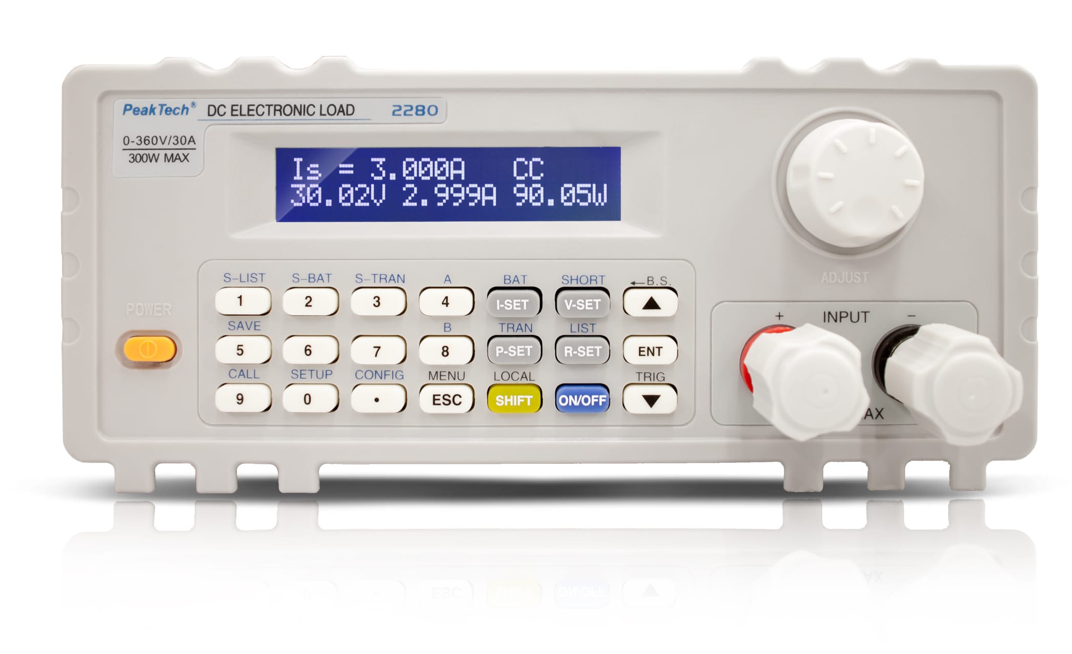 PeakTech® P 2280 DC electronic load with USB