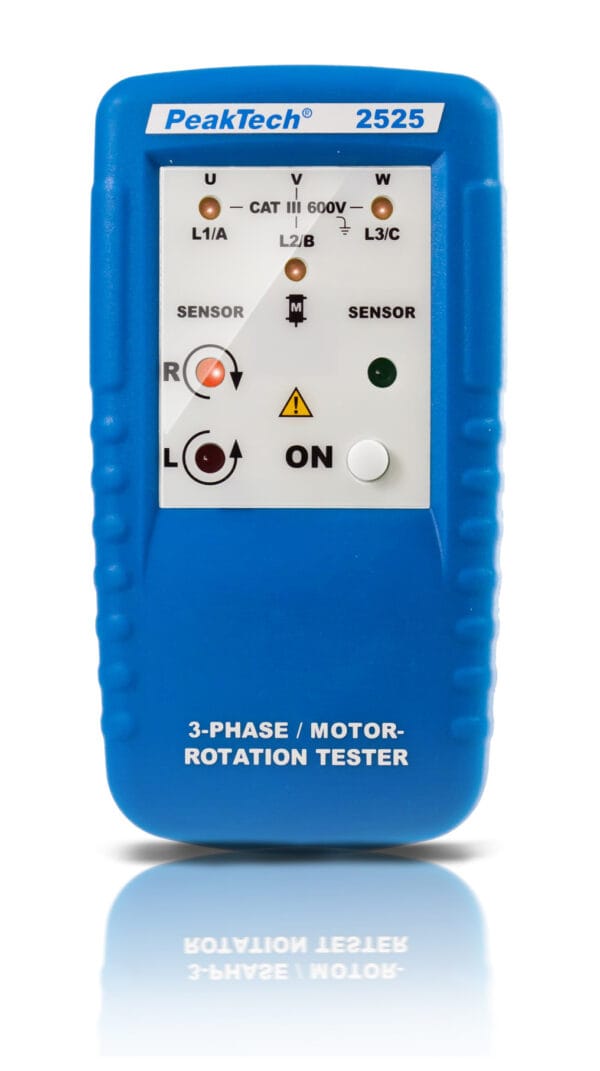 PeakTech® P 2525 3-phase motor direction indicator