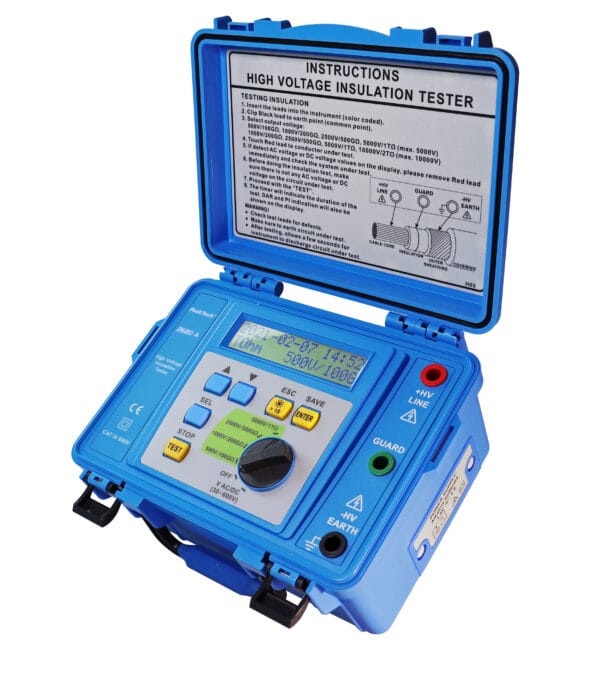 PeakTech® P 2680 A Insulation measuring device 500 V ... 5 kV/1TΩ - Image 2