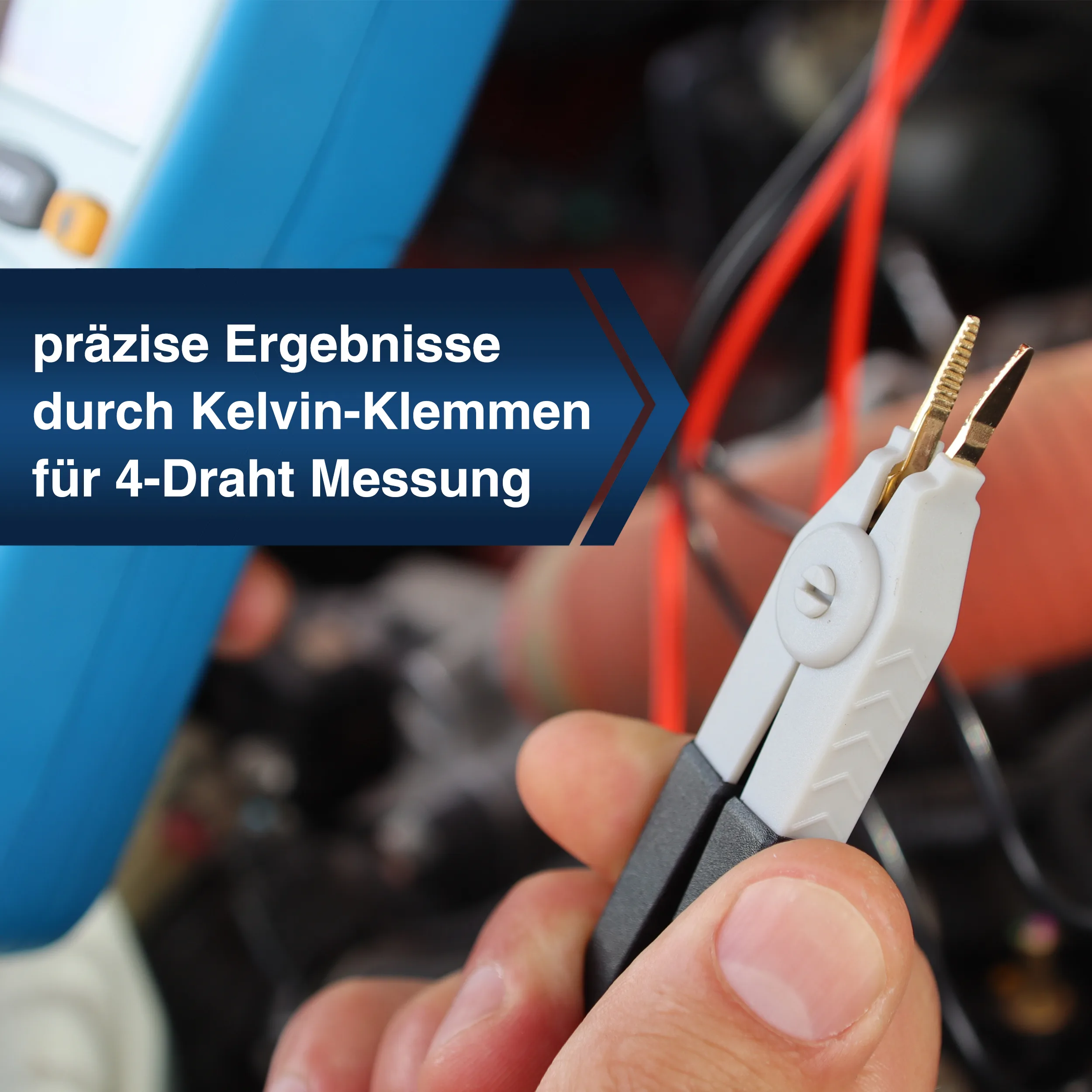 PeakTech® P 2705 Digital milliohmmeter, 4,000 counts, 400 mΩ/4/40/Ω - Image 5