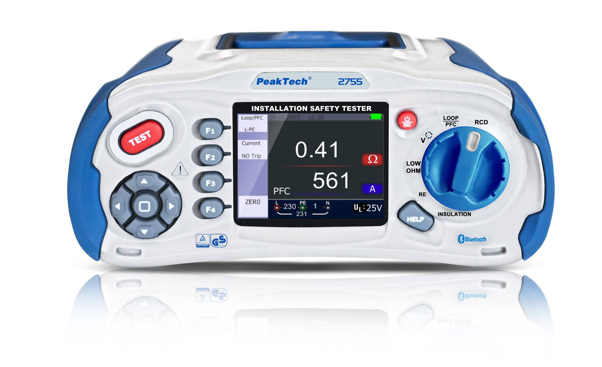 PeakTech® P 2755 Installation Safety Tester
