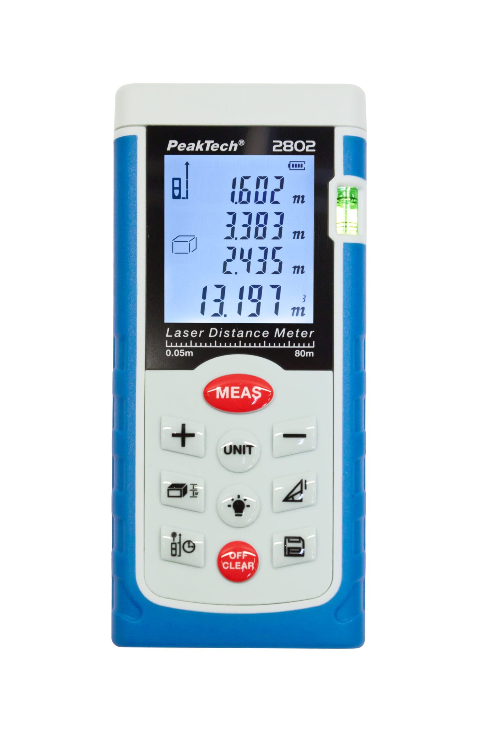 PeakTech® P 2802 Laser distance meter up to 80 meters