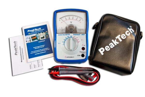 PeakTech® P 3202 Analog voltmeter, 500 V AC / DC - Image 3
