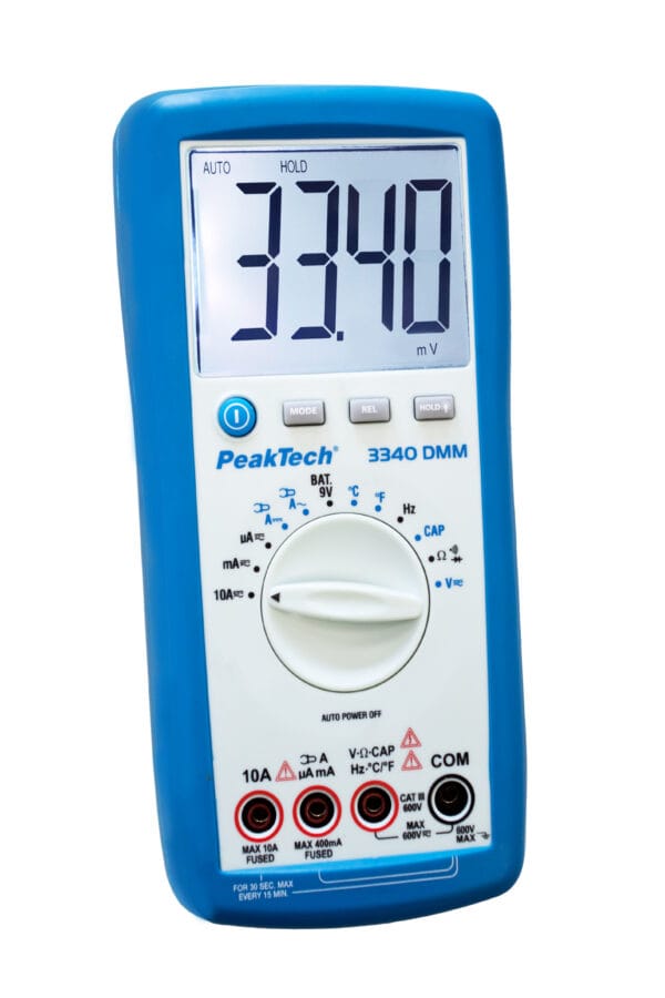 PeakTech® P 3340 Digital multimeter, 4,000 counts, 600V AC / DC - Image 5