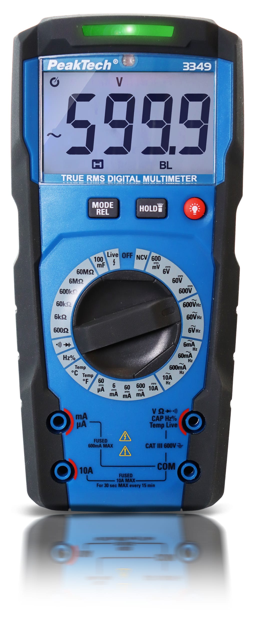 PeakTech® P 3349 TrueRMS digital multimeter 6000 Counts