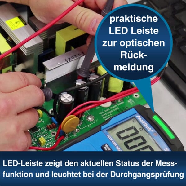 PeakTech® P 3349 TrueRMS digital multimeter 6000 Counts, Man. Range - Image 6