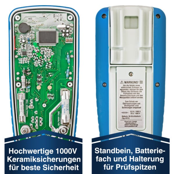 PeakTech® P 3360 Digital multimeter, 40,000 counts, IP67 & TrueRMS - Image 6