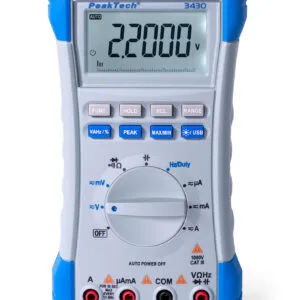 PeakTech® P 3430 Digital multimeter, 20,000 counts, TrueRMS & USB - Image 8