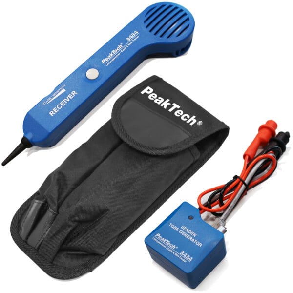 PeakTech® P 3434 Acoustic cable detector with tone generator