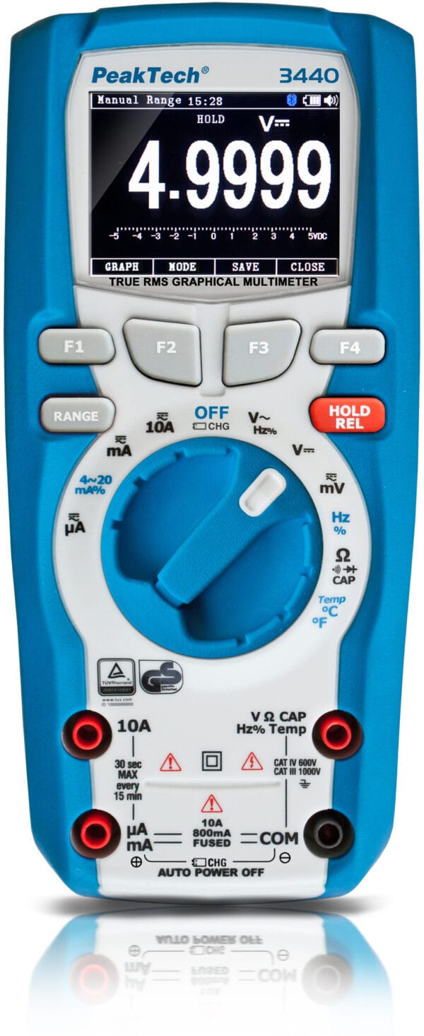 PeakTech® P 3440 True RMS graphic multimeter 50